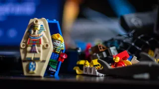 两年的玩具摄影