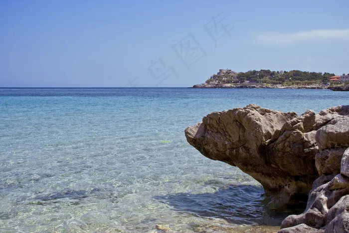 海洋,湖泊,天空,风景,工艺品,原始母马