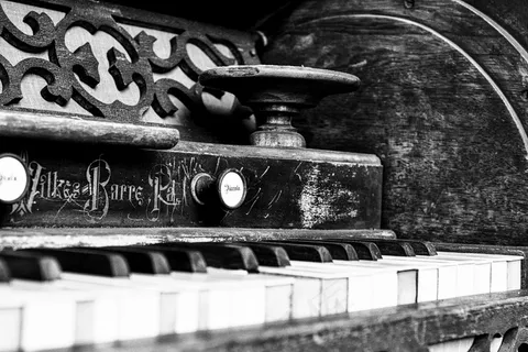 锁,打字机,齿轮装置,钝齿,柔性接头,旧教堂的器官