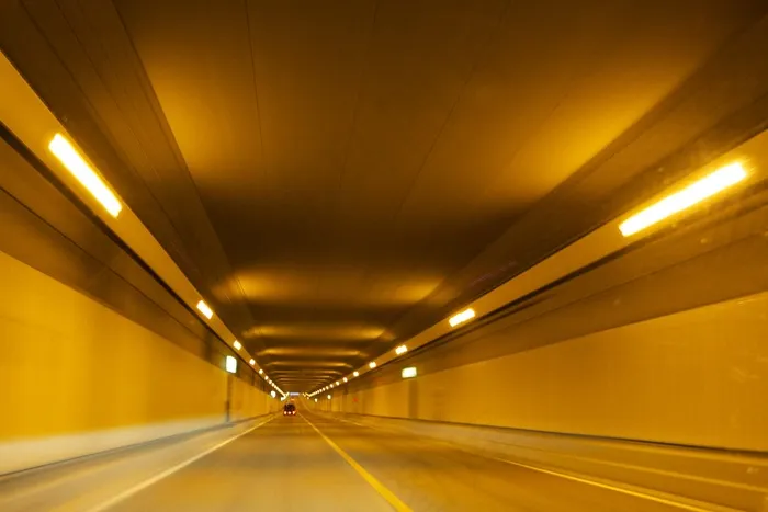 隧道,吸顶灯,街灯,公路隧道,室内一角,橙色经线
