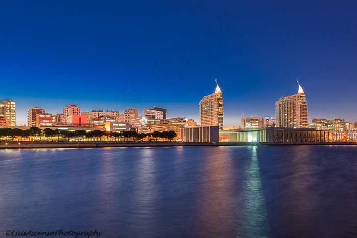 夜景照明,都市夜景,江河,上海外滩,建筑,里斯本-博览会＃2