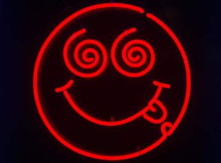 商品标签,圆形素材,电磁炉,霓虹灯微笑