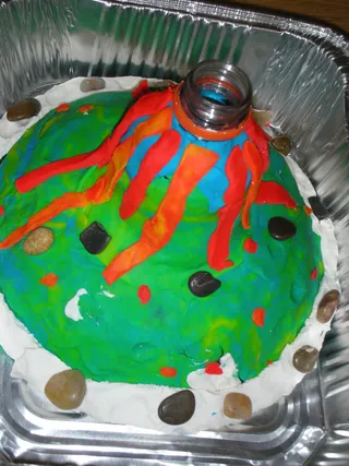 绘画,地球仪,气球,地球图,玩具蛙,戴安娜的火山