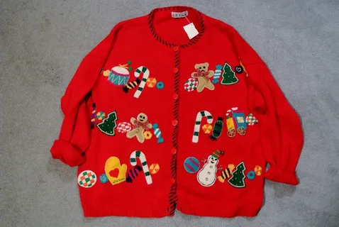 俗气的圣诞毛衣