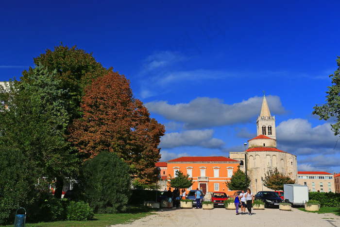 建筑,寺塔,城楼,游乐场,风景,15克罗埃西亚_ ZADAR_CL006799