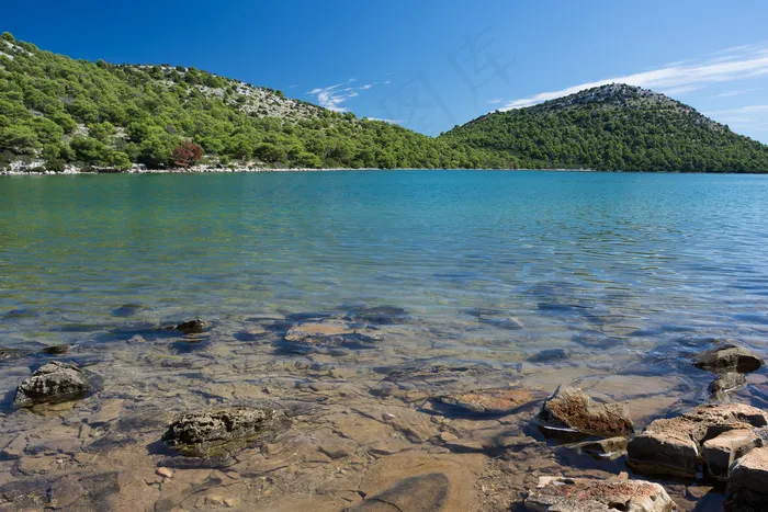 湖泊,海洋,江河,天空,山峦,盐湖