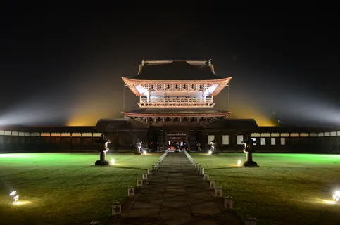 雾中的瑞龙寺 雾中的瑞龙寺