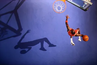 迈克尔·乔丹（Michael Jordan），蓝扣篮，伊利诺伊州，1987年