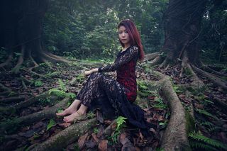 松林,山峦,生态林,峡谷,,卡门