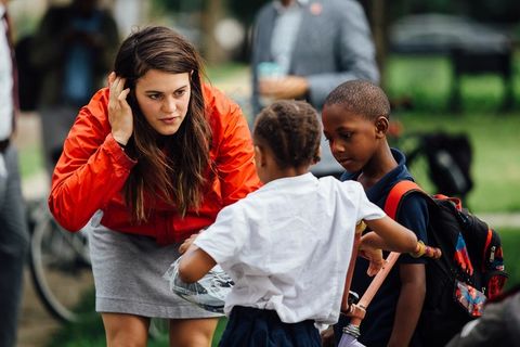 惠提尔小学自行车上学日2015