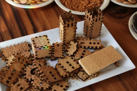 饼干,饼干/糕点,甜品,包装食品,隔热砖,激光切割格雷厄姆城堡