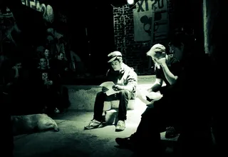 人物活动,电视屏幕,屏幕截图,卡通动漫人物,少林,诗意的朋克之夜