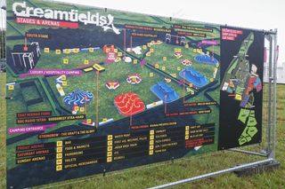 设计效果图,屏幕截图,鸟瞰图,地图,图画,Creamfields UK 2011 Daresbury MAP