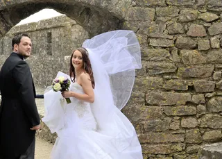 近代彭布罗克城堡的第一次婚礼