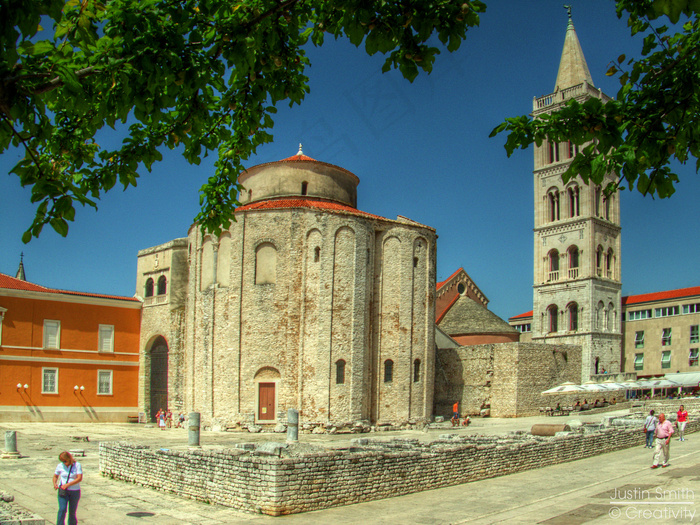 建筑,寺塔,树,荸荠,街道,IMG_4128 HDR信号
