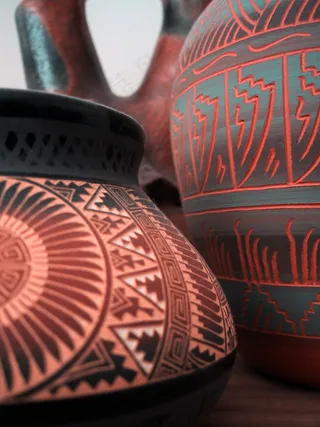 蝈蝈笼,电风扇,包,马家窑,彩陶纹样,西南陶器