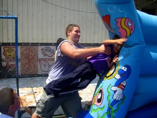 ,男孩,女孩,巡回赛,摩托车,欺负