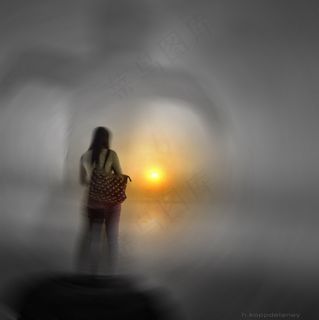 图像素材,吸顶灯,灯,街灯,光轮,怪物与天使