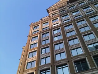 建筑,居民楼,工程图,墙,天空,建造