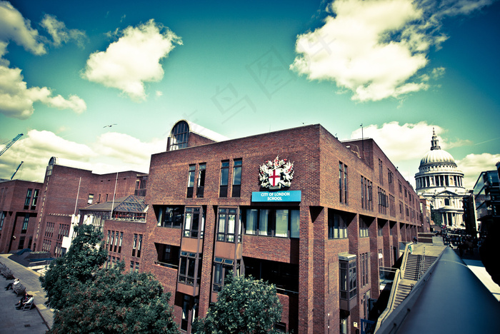 建筑,城市街道,民居,居民楼,天