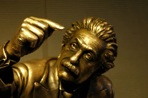 工艺品,工艺品,吸顶灯,雕像,铜象,爱因斯坦的迷人青铜指尖