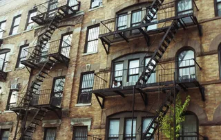 建筑,护栏,民居,窗,荸荠,看着世界过去