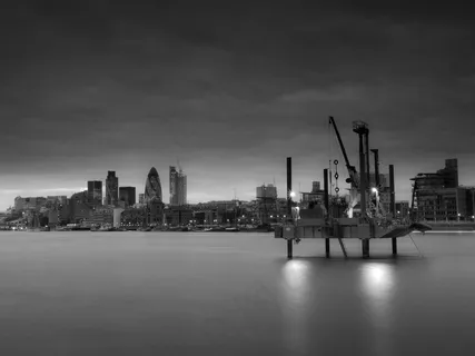 街道,地板砖,天空,树,江河,施工平台