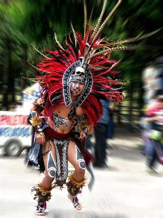桑巴舞,民族服饰,人物特写,民族,民俗活动,太阳舞