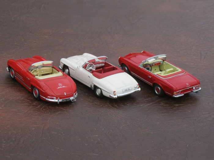 奔驰300 SL，190SL和230SL跑车