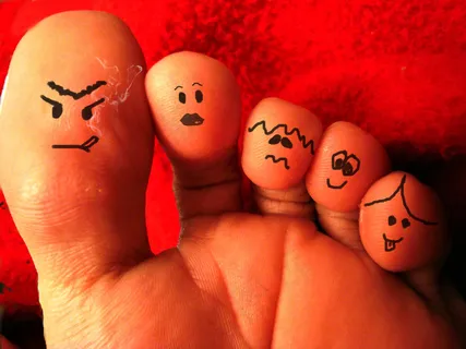 手套,玩具,手指,手,魔豆,脚趾家庭