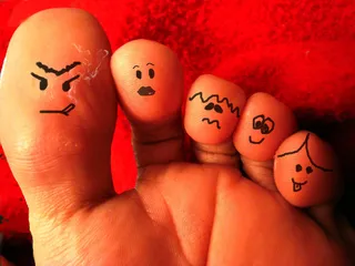 手套,玩具,手指,手,魔豆,脚趾家庭