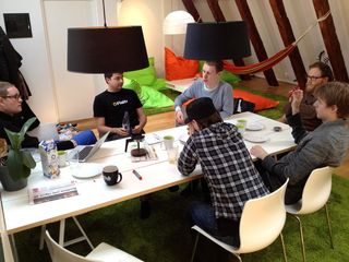 人物活动,功夫茶具,小组会议,室内一角,会议,一些认真的讨论