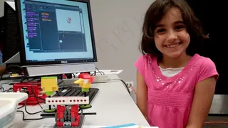 美女,女孩,浴袍,电视机,家居服,CodeBots俱乐部6-14