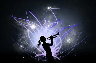 荧光壁纸,光绘,,爵士乐