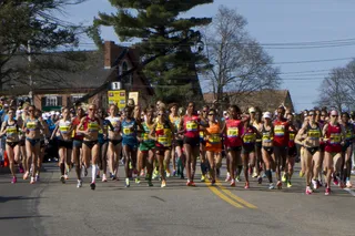 2014波士顿马拉松精英赛女子
