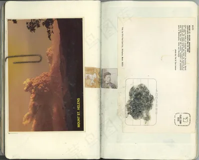 邮折,书本,包装袋/盒,明信片,邮册,圣海伦斯山