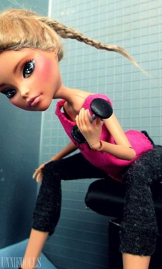 人物活动,瑜伽,练功房,美女,双人瑜伽,Gym Girl-克利奥·尼罗定制娃娃