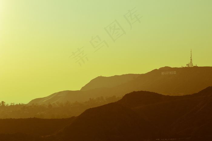 加利福尼亚州，夏天，日落，美国