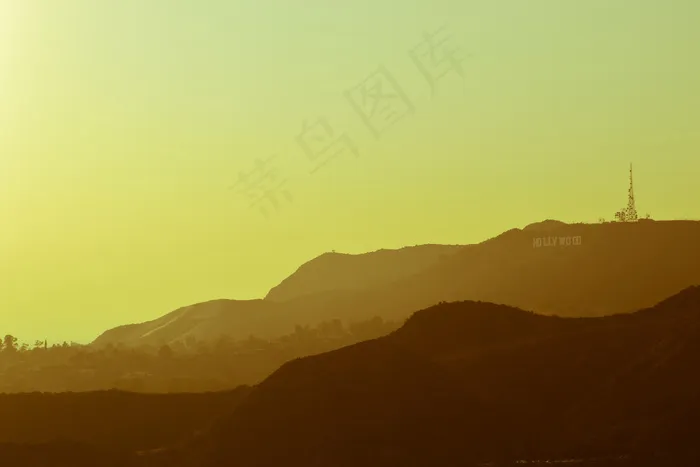 加利福尼亚州，夏天，日落，美国