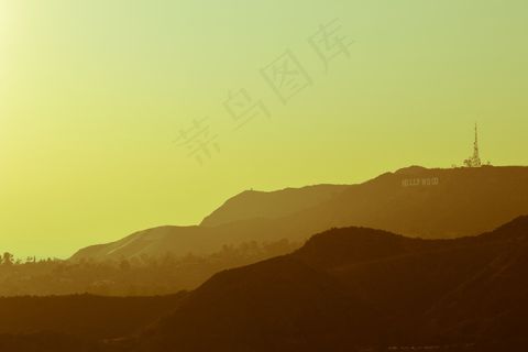 加利福尼亚州，夏天，日落，美国