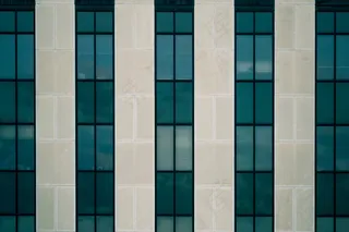 建筑，网格，办公室，模式，对称，城市，Windows