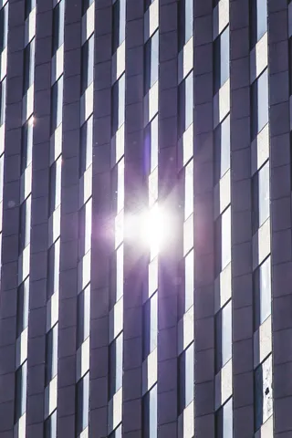 建筑，业务，城市，设计，现代，模式，角度，反射，摩天大楼，结构，太阳，高层，城市