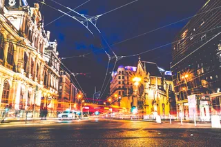 法国高清壁纸，晚上