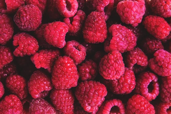 食品，水果，水果，覆盆子，覆盆子