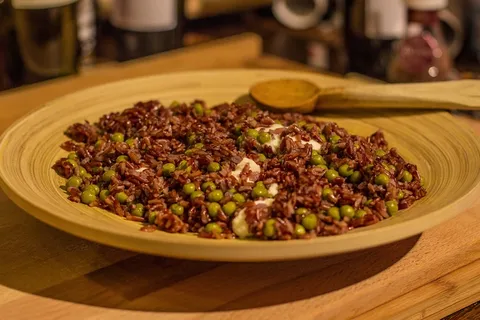 晚餐，食品，意大利文，意大利，餐点，米饭