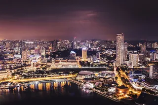 都市夜景,城市夜景,夜景摄影,建筑,外滩,晚