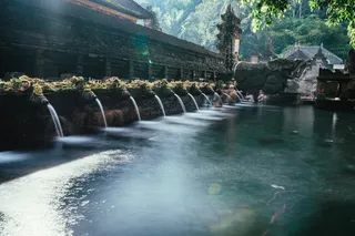 佛教寺庙，平静，祈祷，祈祷，纯度，宗教，精神，水