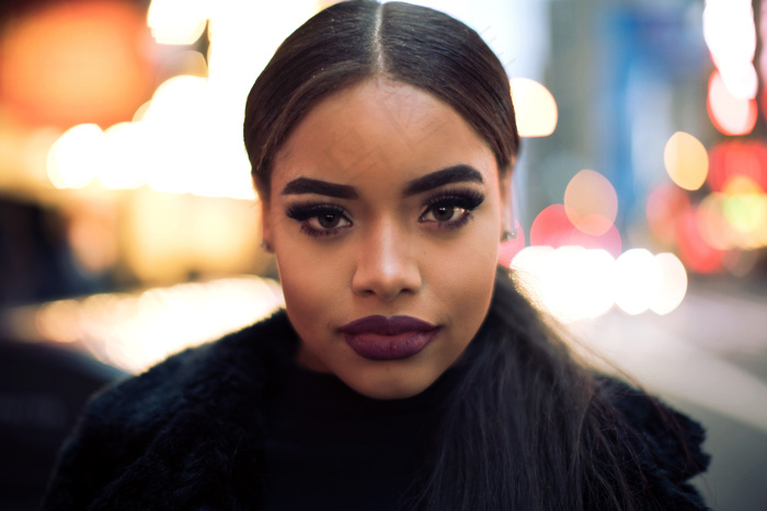 非洲裔美国人，黑人，女孩，人，肖像，性感，女人