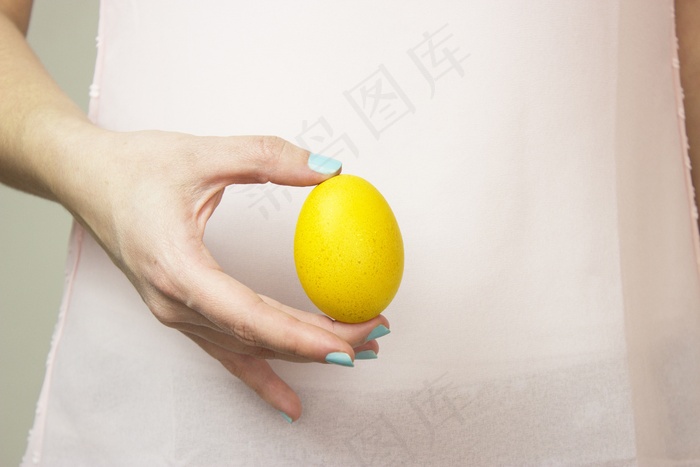 明亮，庆祝活动，颜色，多彩，复活节，蛋，鸡蛋，食品，女孩，手，手，假日，人，女人