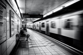 火车,月台,广州地铁,地下通道,地铁,伦敦地铁